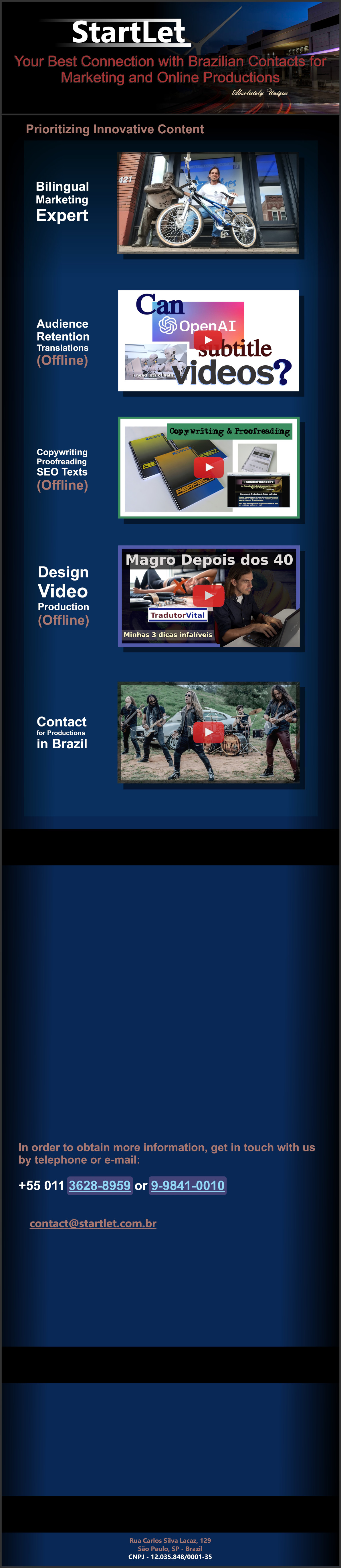 Your best connection with contacts for online campaigns in Brazil